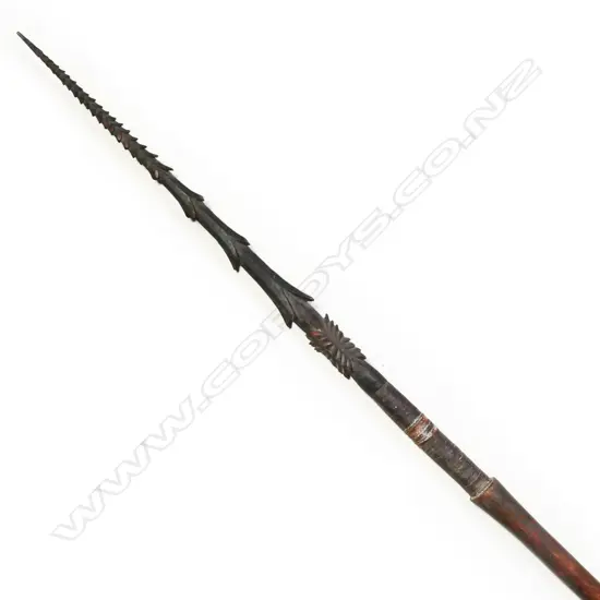 An old Solomon Islands long spear,